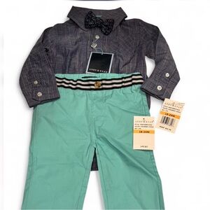 Andy & Evan 3 Piece Boys Formal wear set size 18/24M